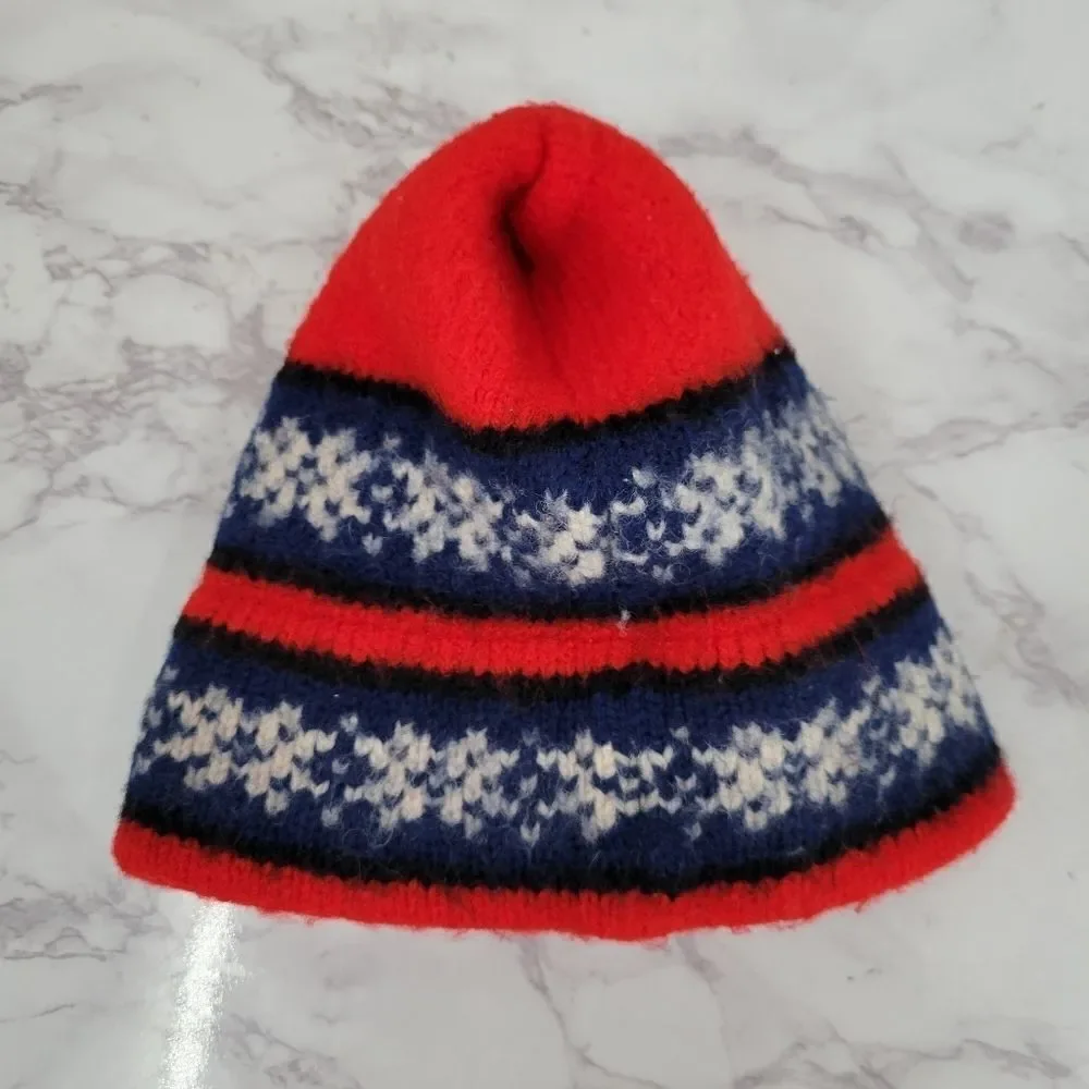 Knit Impressions Vintage Wool Beanie Toboggan Youth Toddler Size